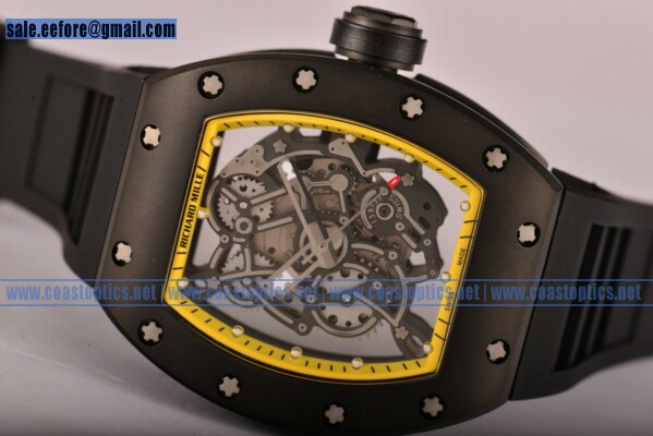 Perfect Replica Richard Mille RM 055 watch PVD - Click Image to Close
